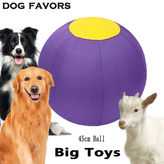 Pet Dogs Accessories - Huge Animal Toy Ball for Dogs