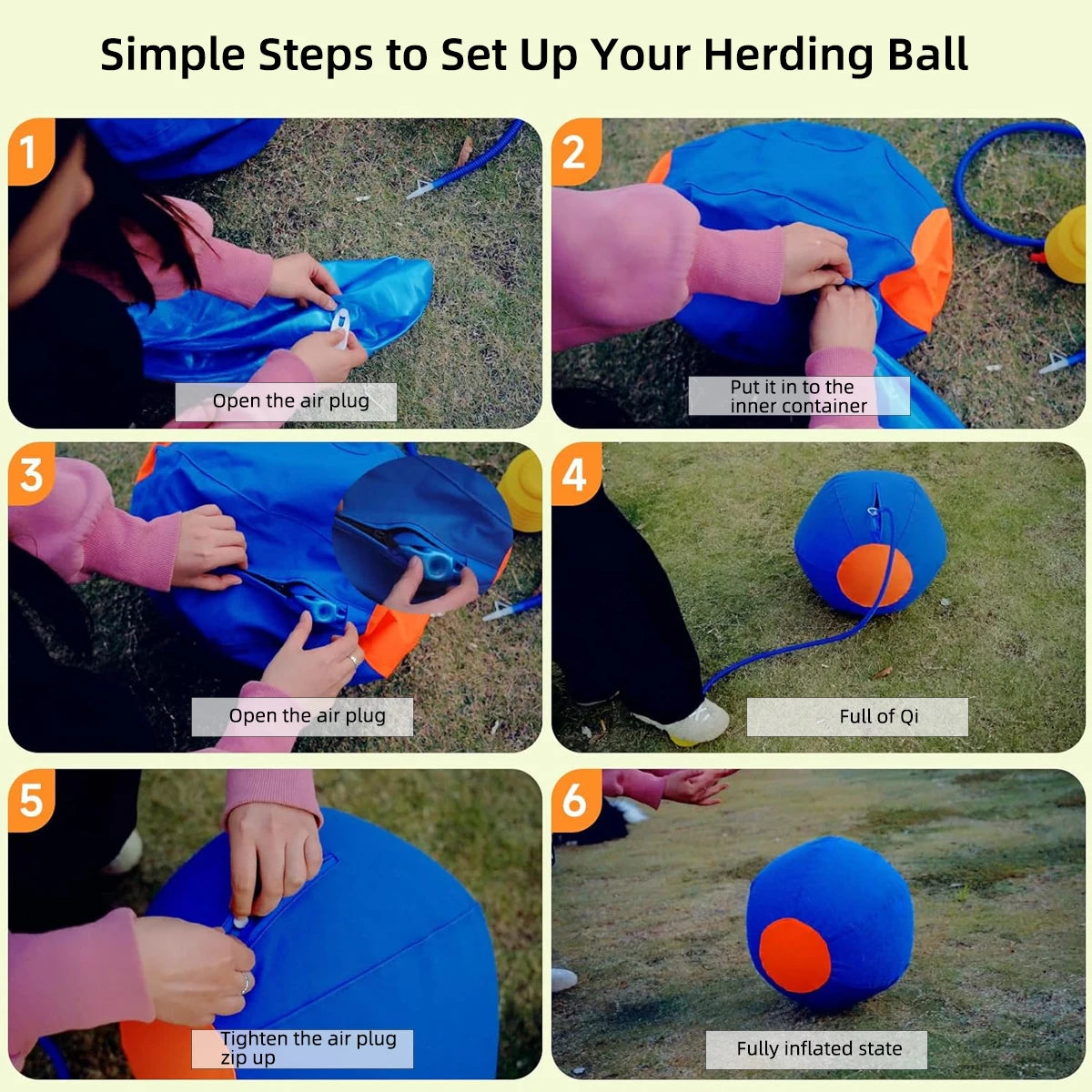 Pet Dogs Accessories - Huge Animal Toy Ball for Dogs